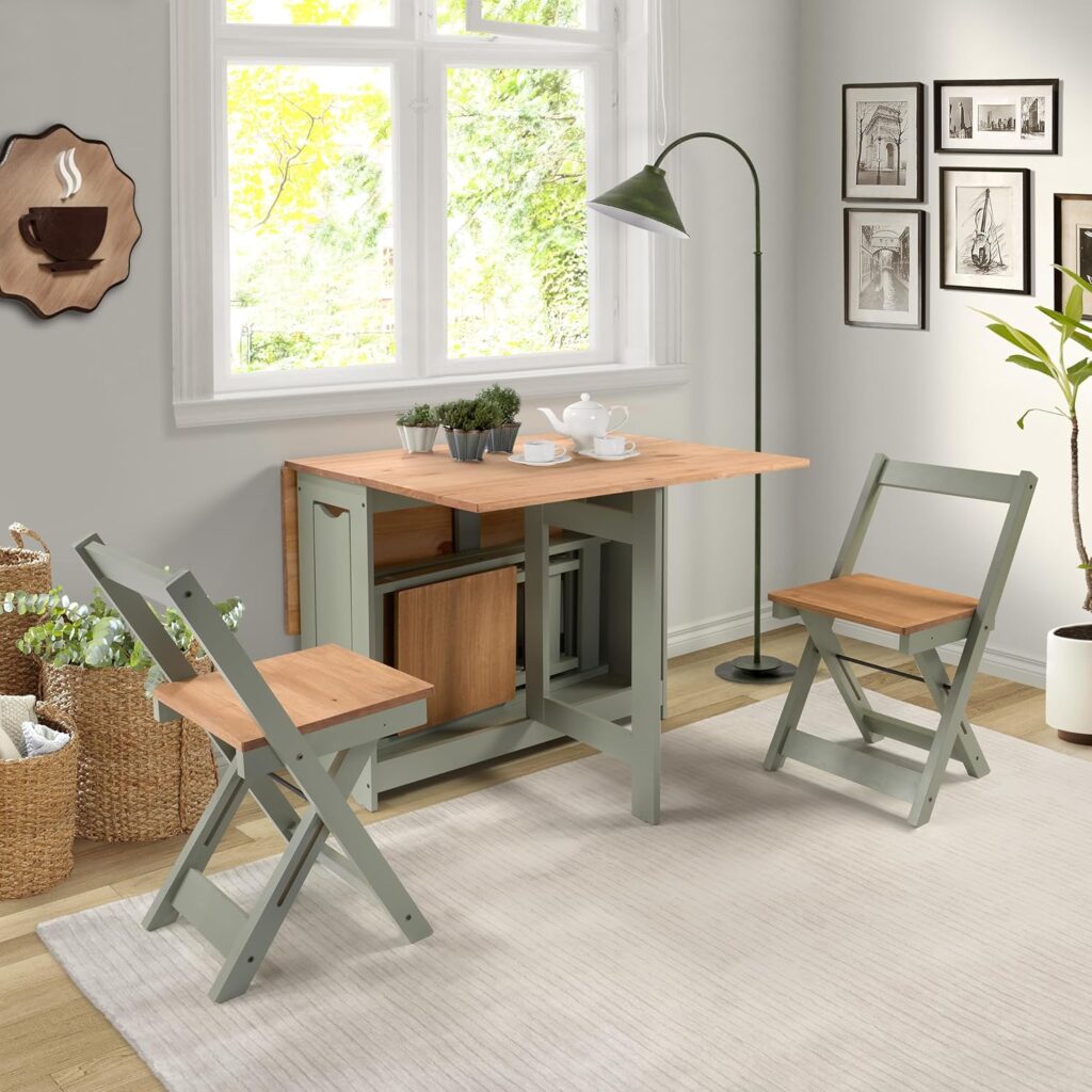 5 Small Kitchen Tables that Save Space2 table 4